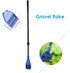 5 in 1 Aquarium/Fish Tank Cleaning Kit/Tool, Algae Scraper, Fish Net, Sponge, Plant Fork, Gravel Rake, Length Adjustable from 21 inches to 31 inch...