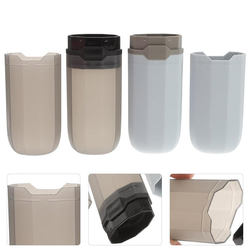 2Pcs Toothbrush Travel Case: Portable Toothbrush Holder Dustproof Protective Cover for Outdoor and Daily Use...