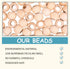 PH PandaHall 120pcs 20mm Natural Wooden Round Loose Beads for DIY Craft, Jewelry, Home Decor...
