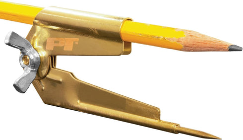 Performance Tool W7555 8-Inch Adjustable Precision Pencil Compass with Brass Finish...