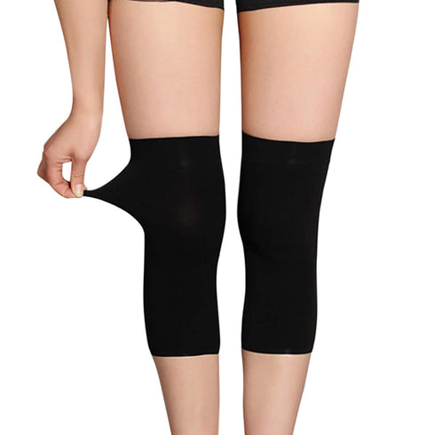 JUMISEE (One Pair) Cotton Knee Sleeves for Knee Support, Circulation Improvement & Pain Relief,Sport Compression for Running, Pain Management, Art...