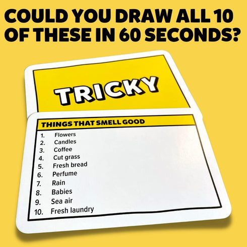 Six Second Scribbles: The frantically Fast and fantastically Fun Drawing Game | A Family Friendly Party Game for Children, Teens and Adults (Six S...
