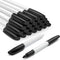 24Pcs Black Dry Erase Markers, White Board Mini Dry erase Markers Bulk, Fine Point Tip Student White Board Markers for Teachers Office School Supp...
