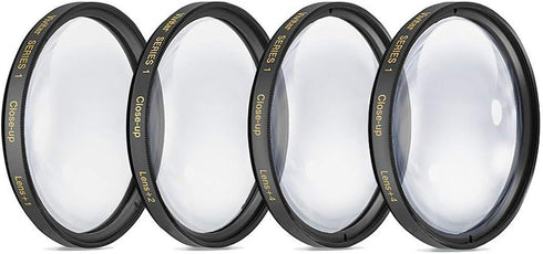 55mm 7PC Filter Set for Sony Alpha a7, Alpha a7 II, Alpha a7 III Camera with 28-70mm Lens, a6600 with 18-135mm Lens - Includes 3 PC Filter Kit (UV...