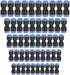 Straight Push Connectors, 4/6/8/10/12 mm Quick Release Plastic Push to Connect Fittings Kit, 50 Pcs Air Line Fittings for 5/32 1/4 5/16 3/8 1/2 Tu...