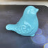 1 PC Mini Decorative Bird Figurine- Glazed Porcelain Bird Statue/Bird Sculpture for Home Garden Wedding Decor or More Blue...