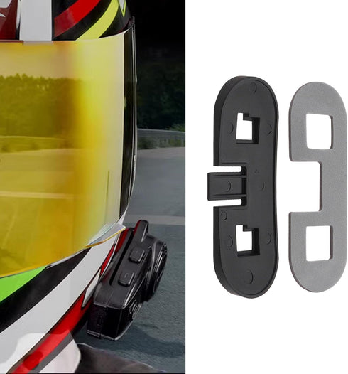2PCS Adhesive Clip Holder Bracket Clip Mount Compatible with FreedConn T-COMVB and T-COMSC Series Motorcycle Helmet Bluetooth intercom...
