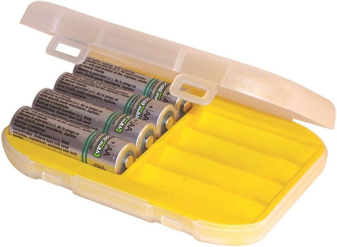 Malamute Rugged AA Battery Storage Case - Holds 8, Traction Feet, Made in the USA...