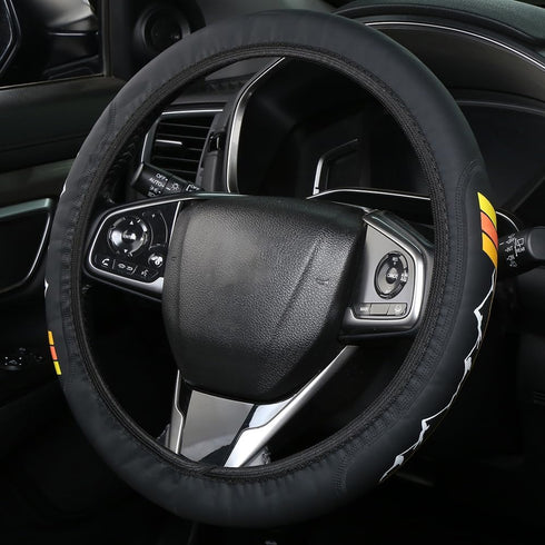 Elastic Universal Mountain Steering Wheel Cover Compatible with Car Truck SUV 15inch Car Accessories...