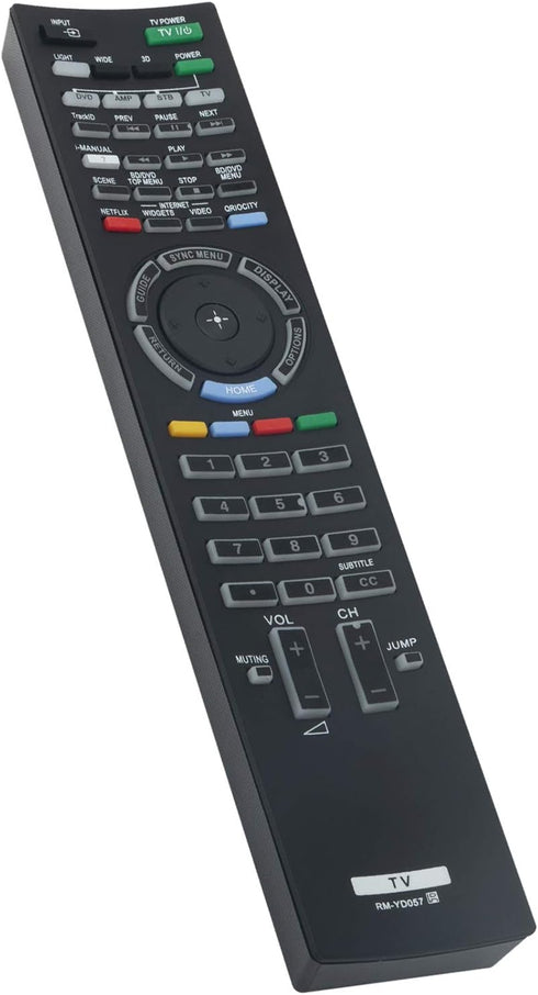 RM-YD057 Remote Control Replacement for Sony Bravia LCD Digital Color TV XBR-65HX929 KDL-46HX820 XBR-46HX929 XBR-55HX929 KDL-55HX820 XBR-65HX29 KD...
