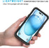 Lanhiem for iPhone 15 Case, IP68 Waterproof Dustproof Shockproof Cases with Built-in Screen Protector, 360 Full Body Protective Heavy Duty Rugged ...