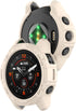 2Pack Soft TPU Case Cover (Black+Beige) Compatible with Garmin EPIX PRO 51MM / Fenix 7X PRO/Fenix 7X Smartwatch Protective Case Shell Accessories...