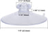20 Pack Clear Plastic Strong Suction Cup with Removable Hook (7/8" (22.22mm) Diameter)...