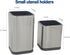 2PC Kitchen Utensil Holder Flatware Caddy Stainless Steel...