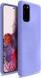 ZUSLAB Nano Silicone Case Compatible with Samsung Galaxy S20, Liquid Silicone Rubber Shockproof Bumper Soft Cover Purple...