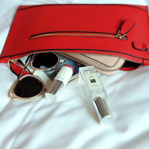 Women Envelope Clutch Bag PU Leather Female Day Clutches Large Purse Evening Bags with Wrist Strap...