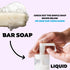 Lavender Hypoallergenic Dish Soap Bar - Organic - Pack of 3, Skin-Safe, Non-Toxic, Sustainable Kitchen Soap - Zero Waste...