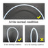 Beduan 4 mm OD Pneumatic Air Line Tubing Nylon Air Hose for Fluid Transfer or Air Brake System 32.8ft (Blue)...