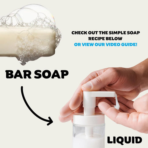 Coconut Dish Soap Bar - Organic, Pack of 3 - (3.8 oz each), Skin-Safe, Non-Toxic, Sustainable Kitchen Soap - Zero Waste...