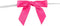 Reliant Ribbon 5171-17503-2X1 Satin Twist Tie Bows - Small Bows, 5/8 Inch X 100 Pieces, Shocking Pink...