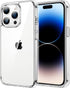JETech Case for iPhone 14 Pro Max 6.7-Inch, Non-Yellowing Shockproof Phone Bumper Cover, Anti-Scratch Clear Back (Clear)...