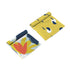 Esembly Petite Pouch, 2-Pack, A Tiny Waterproof Reusable Bag for Cloth Wipes, Disposable Wipes and Snacks, Travel Friendly, One Size, Monstera and...