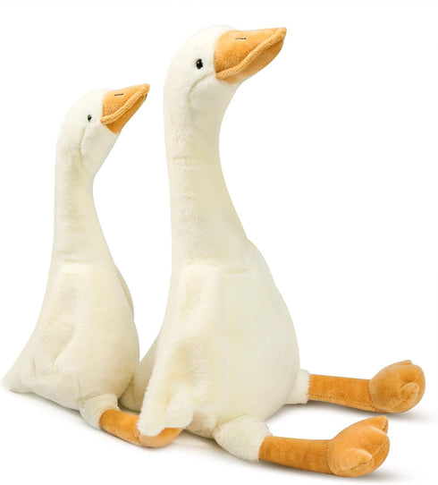 19.7" Swan Stuffed Animal, Soft Smooth Goose Plush Stuff Toy Gifts for Child Boys Girls (White)...