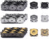 SEMINI 30 Sets Magnetic Snaps Button for Purse Handbag Wallet Overcoat Bag Mixed 3 Colors Fasteners Snap Buttons (A078 15mm)...