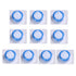 10PCS PVDF Syringe Filter 0.22?m Sterile Hydrophilic Filtration Lab Filters 25mm Membrane Diameter Individually Packed...