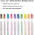 Cricut Joy Sparkle Gel Pens (Set of 10), for Use with Cricut Joy Cutting Machine, Add Glitter to Your Cards, Paper, Decor, and More (Medium Point,...