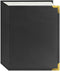 Pioneer Photo Albums 100 Pocket Gray Sewn Leatherette Cover with Brass Corner Accents Photo Album for Prints, 4 by 6-Inch...