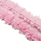 Yalulu 5 Yards Flower 3D Chiffon Lace Trim Ribbon Fabric Applique Trimming Craft Sewing Wedding Dress Decoration Accessories (Light Pink)...