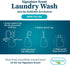 Laundry Detergent for Sensitive Skin | Gentle & Safe for Baby Clothes | Plant-Based | Easy to Dissolve to Create a Liquid| Include 1 Refillable Bo...