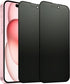 2 Pack Compatible with iPhone 15 Matte Privacy Screen Protector 6.1 Inches, Anti-spy Anti-glare Eye Protection Scratch Resistant Tempered Glass Fi...
