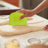 Dough Scraper Bench Scraper for Baking, 4 PCs BPA Free PE Plastic Flexible Bowl Scraper, Food-safe Plastic Dough Cutter for Bread Cake Dough Fonda...