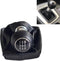 Manual Car 5 Speed Gear Shift Knob with Gaiter Boot Cover for Au-di A4 B6 B7 2000 2001 2002 2003 2004 2005 2006 2007 2008 (5R-Black Line)...