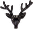 Knighthood Brooch Pin Deer Reindeer Head Lapel Animal Pin for Suit (Black) Jewelry Christmas Winter Party Unisex Gifts Costume Decorations...