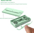 Holy Rose Travel Dental Floss Dispenser - 2 Pack Mint Flavored Refill Floss Picks with Portable Case - 220 Count Twin-Line Flossers & Toothpicks...