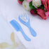 Baby Brush and Comb Set Children Massage Care Safety Comb Soft Comb Brush Combination Blue Toddler Comb Infant Hair Brush Kids Comb...
