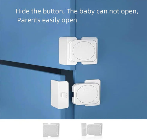 Cabinet Locks Baby Proofing Straps - Child Proof Refrigerator Lock Pack 6 Stove Oven Locks Door Strap for Kids Childproof Safety Cupboard Locks, A...