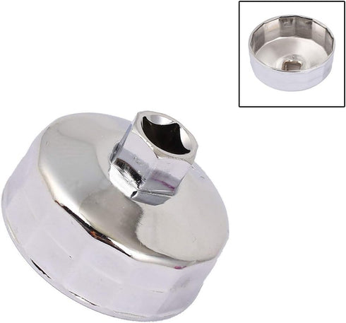 XMHF 64mm/2.5Inch Inner Diameter Oil Filter Wrench, Tool For Car Users...
