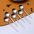 Coffee Spoons Set of 6, Kyraton Stainless Steel 5.1" Demitasse Spoons, Tiny Espresso Spoons, Small Mini Coffee Spoons, Dishwasher Safe...