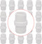 20Pack 3/4 Inch PVC Nipple Male Thread Coupling Adapter Connector (Male x Male) 3/4" PVC NPT Male Thread Coupling Pipe Fitting for Thread plumbing...