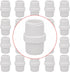 20Pack 3/4 Inch PVC Nipple Male Thread Coupling Adapter Connector (Male x Male) 3/4" PVC NPT Male Thread Coupling Pipe Fitting for Thread plumbing...