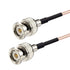Superbat BNC Cable BNC Male to Male Connector Solder Coaxial Cable (2ft, 50 Ohm) for Antenna Scanners or Handheld Ham Radios etc. 2pcs...