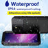 iPhone 11 Case, Aluminum Metal Case with Silicone Frame - Water Resistant Shockproof Heavy Duty Tempered Glass Screen Protector Dual Layer Protect...