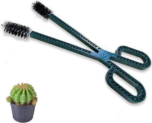 Garden Cactus Pliers Plastic, Hand Transplanting Succulents Tool for Moving Plants Clip, Miniature Planting...