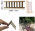 Tophappy Mini Ladders Fairy Garden Accessories,Wood Step Ladder Set Micro Landscape Accessories for DIY Dollhouse Décor (10pcs ladder)...