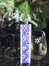 Crystal Snowflake Magnetic Wine Glass Charms & Markers for Christmas or Holiday Parties and Gifts- Set of 8...