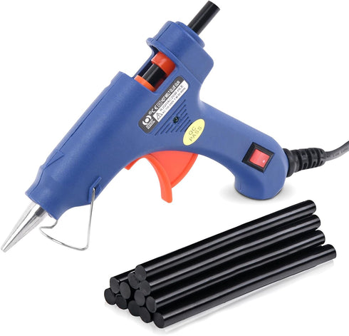 Hot Glue Gun,Mini Hot Glue Gun Kit with 12pcs Glue Sticks for School Crafts DIY Arts Projects,20W Glue Gun and Sticks Set for Quick Home Repairs...